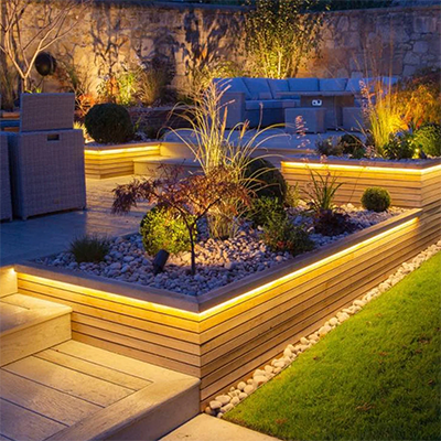 Outdoor lighting installation